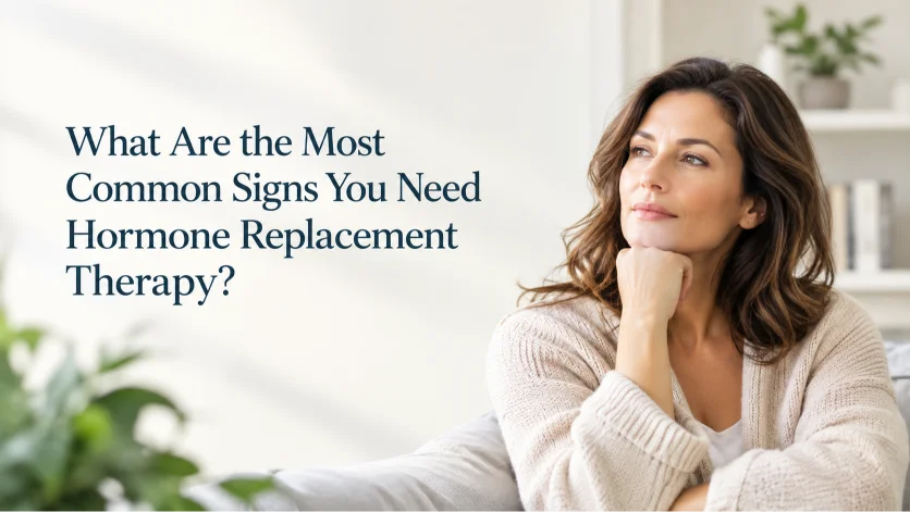 What Are the Most Common Signs You Need Hormone Replacement Therapy
