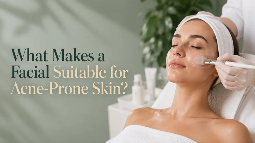 What Makes a Facial Suitable for Acne-Prone Skin

