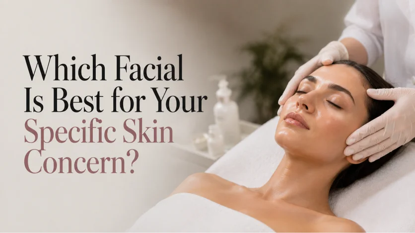 Which Facial Is Best for Your Specific Skin Concern
