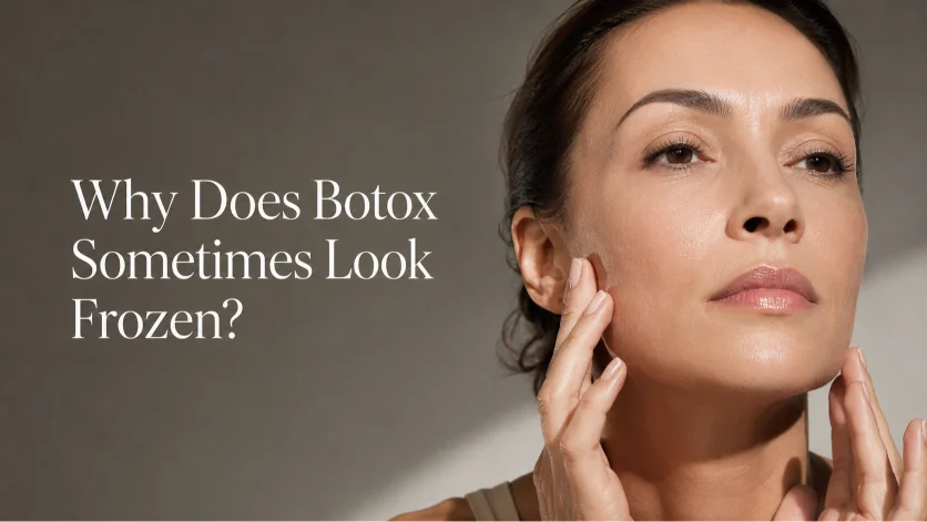 Why Does Botox Sometimes Look Frozen
