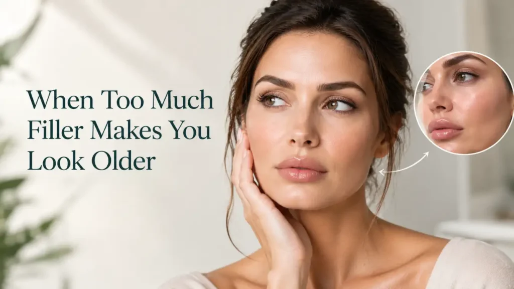 When Too Much Filler Makes You Look Older